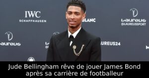 Jude Bellingham rêve de jouer James Bond après sa carrière de footballeur