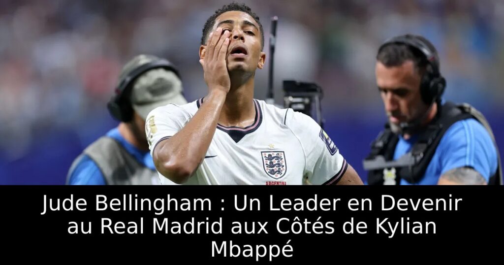 Jude Bellingham : Un Leader en Devenir au Real Madrid aux Côtés de Kylian Mbappé