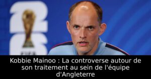 Kobbie Mainoo : La controverse autour de son traitement au sein de l&rsquo;équipe d&rsquo;Angleterre