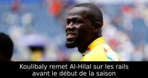 Koulibaly remet Al-Hilal sur les rails avant le début de la saison