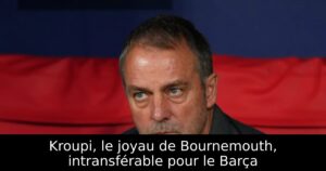 Kroupi, le joyau de Bournemouth, intransférable pour le Barça