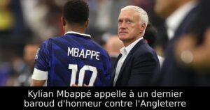 Kylian Mbappé appelle à un dernier baroud d&rsquo;honneur contre l&rsquo;Angleterre