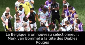 La Belgique a un nouveau sélectionneur : Mark van Bommel à la tête des Diables Rouges