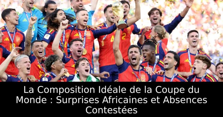 La Composition Idéale de la Coupe du Monde : Surprises Africaines et Absences Contestées