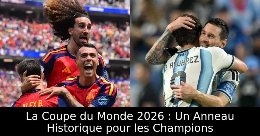 La Coupe du Monde 2026 : Un Anneau Historique pour les Champions