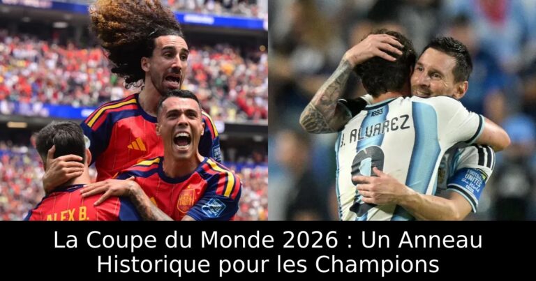 La Coupe du Monde 2026 : Un Anneau Historique pour les Champions
