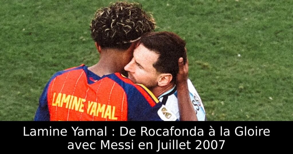 Lamine Yamal : De Rocafonda à la Gloire avec Messi en Juillet 2007