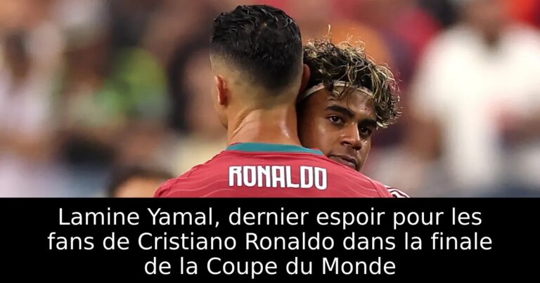 Lamine Yamal, dernier espoir pour les fans de Cristiano Ronaldo dans la finale de la Coupe du Monde