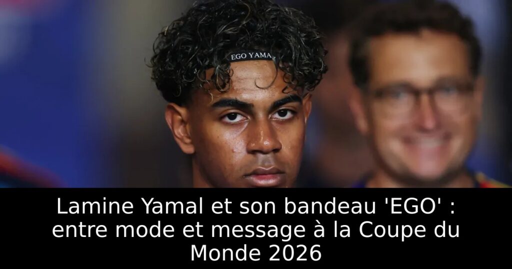 Lamine Yamal et son bandeau &lsquo;EGO&rsquo; : entre mode et message à la Coupe du Monde 2026