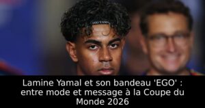 Lamine Yamal et son bandeau &lsquo;EGO&rsquo; : entre mode et message à la Coupe du Monde 2026
