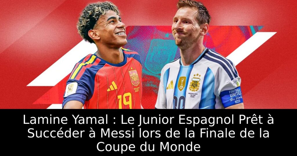 Lamine Yamal : Le Junior Espagnol Prêt à Succéder à Messi lors de la Finale de la Coupe du Monde