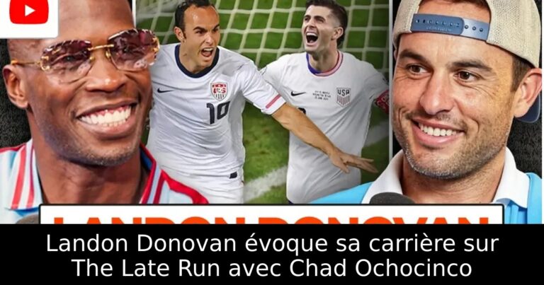 Landon Donovan évoque sa carrière sur The Late Run avec Chad Ochocinco
