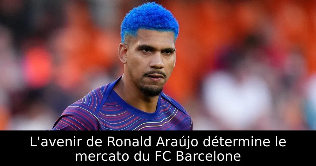 L&rsquo;avenir de Ronald Araújo détermine le mercato du FC Barcelone