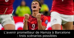 L&rsquo;avenir prometteur de Hamza à Barcelone : trois scénarios possibles