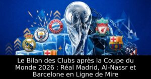Le Bilan des Clubs après la Coupe du Monde 2026 : Réal Madrid, Al-Nassr et Barcelone en Ligne de Mire