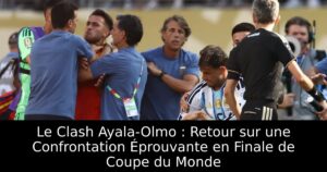 Le Clash Ayala-Olmo : Retour sur une Confrontation Éprouvante en Finale de Coupe du Monde