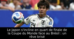 Le Japon s&rsquo;incline en quart de finale de la Coupe du Monde face au Brésil : un rêve brisé