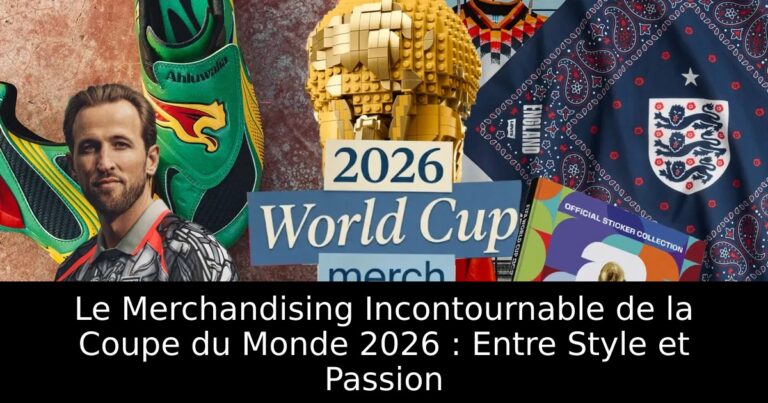 Le Merchandising Incontournable de la Coupe du Monde 2026 : Entre Style et Passion