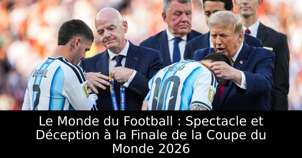 Le Monde du Football : Spectacle et Déception à la Finale de la Coupe du Monde 2026