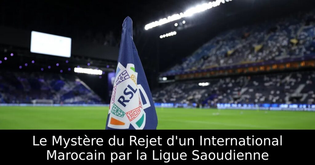 Le Mystère du Rejet d&rsquo;un International Marocain par la Ligue Saoudienne