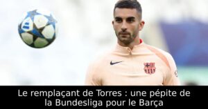 Le remplaçant de Torres : une pépite de la Bundesliga pour le Barça