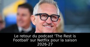 Le retour du podcast &lsquo;The Rest is Football&rsquo; sur Netflix pour la saison 2026-27