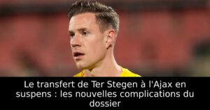 Le transfert de Ter Stegen à l&rsquo;Ajax en suspens : les nouvelles complications du dossier