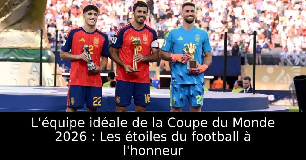 L&rsquo;équipe idéale de la Coupe du Monde 2026 : Les étoiles du football à l&rsquo;honneur