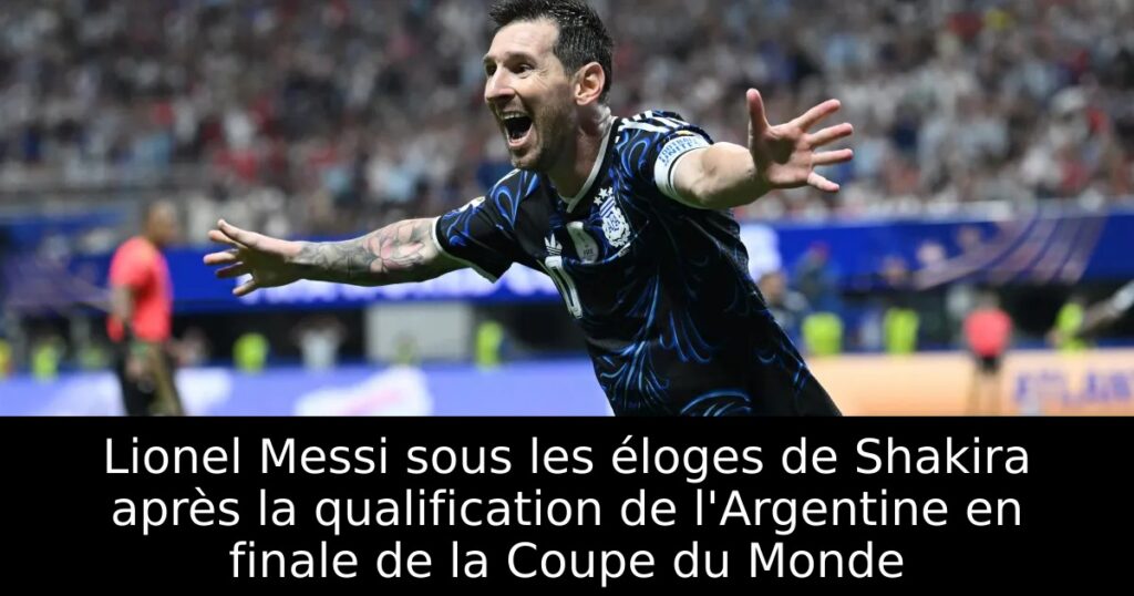 Lionel Messi Sous Les loges De Shakira Apr s La Qualification De L 