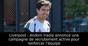 Liverpool : Andoni Iraola annonce une campagne de recrutement active pour renforcer l&rsquo;équipe