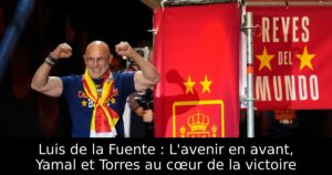 Luis de la Fuente : L&rsquo;avenir en avant, Yamal et Torres au cœur de la victoire