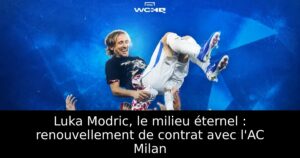 Luka Modric, le milieu éternel : renouvellement de contrat avec l&rsquo;AC Milan