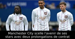 Manchester City scelle l&rsquo;avenir de ses stars avec deux prolongations de contrat