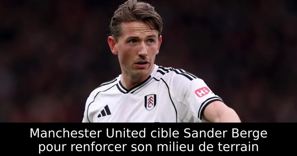 Manchester United cible Sander Berge pour renforcer son milieu de terrain