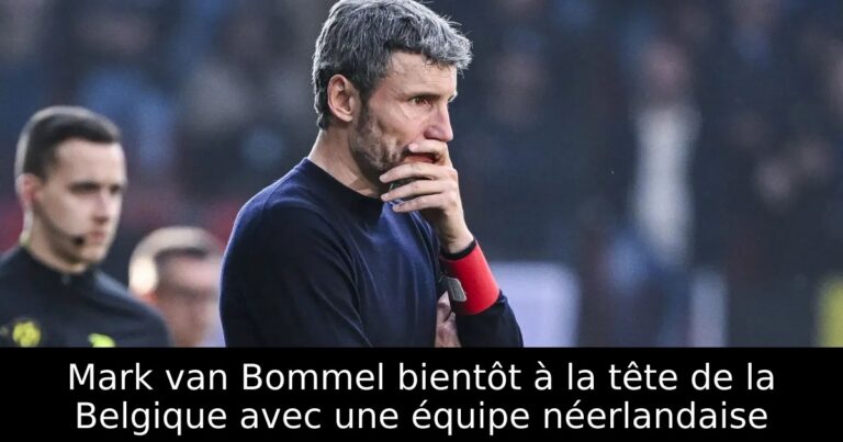 Mark van Bommel bientôt à la tête de la Belgique avec une équipe néerlandaise