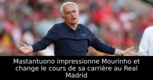Mastantuono impressionne Mourinho et change le cours de sa carrière au Real Madrid
