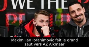 Maximilian Ibrahimovic fait le grand saut vers AZ Alkmaar