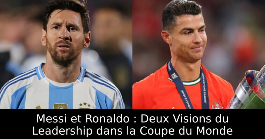Messi et Ronaldo : Deux Visions du Leadership dans la Coupe du Monde