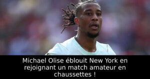 Michael Olise éblouit New York en rejoignant un match amateur en chaussettes !