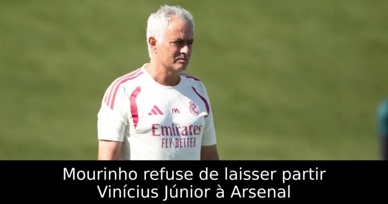 Mourinho refuse de laisser partir Vinícius Júnior à Arsenal