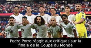 Pedro Porro réagit aux critiques sur la finale de la Coupe du Monde