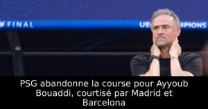 PSG abandonne la course pour Ayyoub Bouaddi, courtisé par Madrid et Barcelona