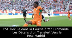 PSG Récule dans la Course à Yan Diomande : Les Détails d&rsquo;un Transfert Vers le Real Madrid