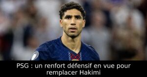 PSG : un renfort défensif en vue pour remplacer Hakimi