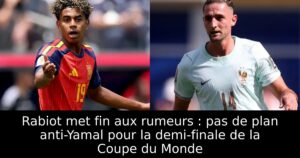 Rabiot met fin aux rumeurs : pas de plan anti-Yamal pour la demi-finale de la Coupe du Monde