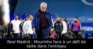 Real Madrid : Mourinho face à un défi de taille dans l&rsquo;entrejeu