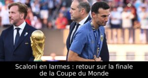 Scaloni en larmes : retour sur la finale de la Coupe du Monde