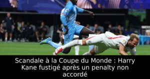Scandale à la Coupe du Monde : Harry Kane fustigé après un penalty non accordé