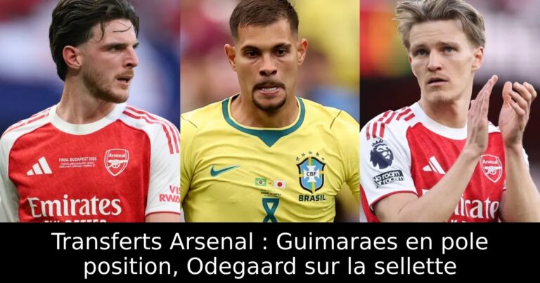 Transferts Arsenal : Guimaraes en pole position, Odegaard sur la sellette