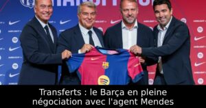 Transferts : le Barça en pleine négociation avec l&rsquo;agent Mendes